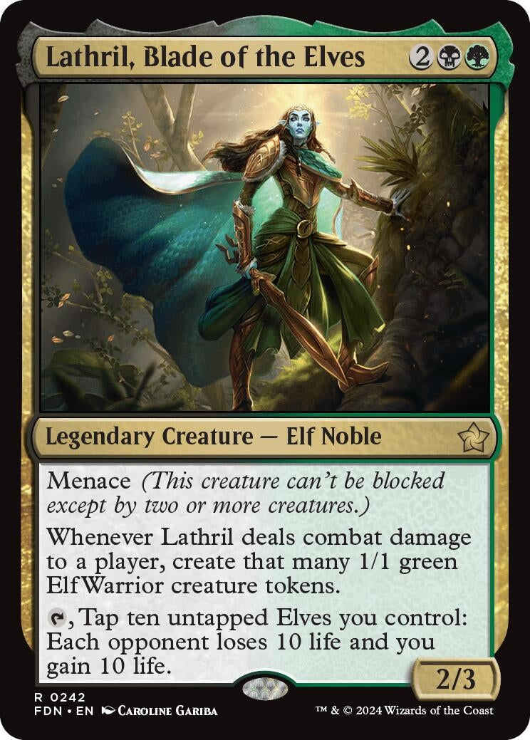Lathril, Blade of the Elves (242) (FDN)
