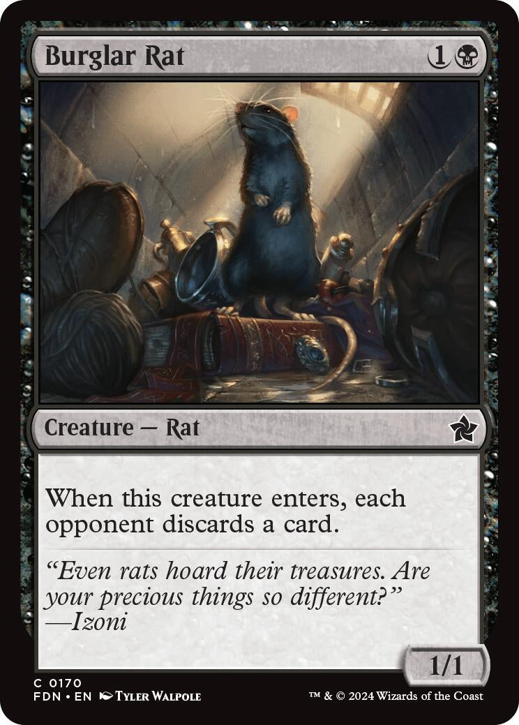 Burglar Rat (170) (FDN)