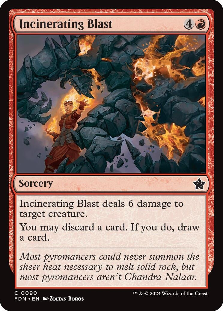 Incinerating Blast (90) (FDN)
