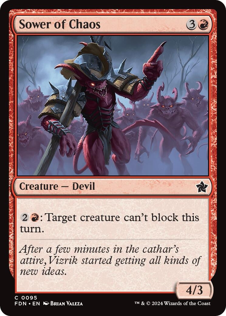 Sower of Chaos (95) (FDN)