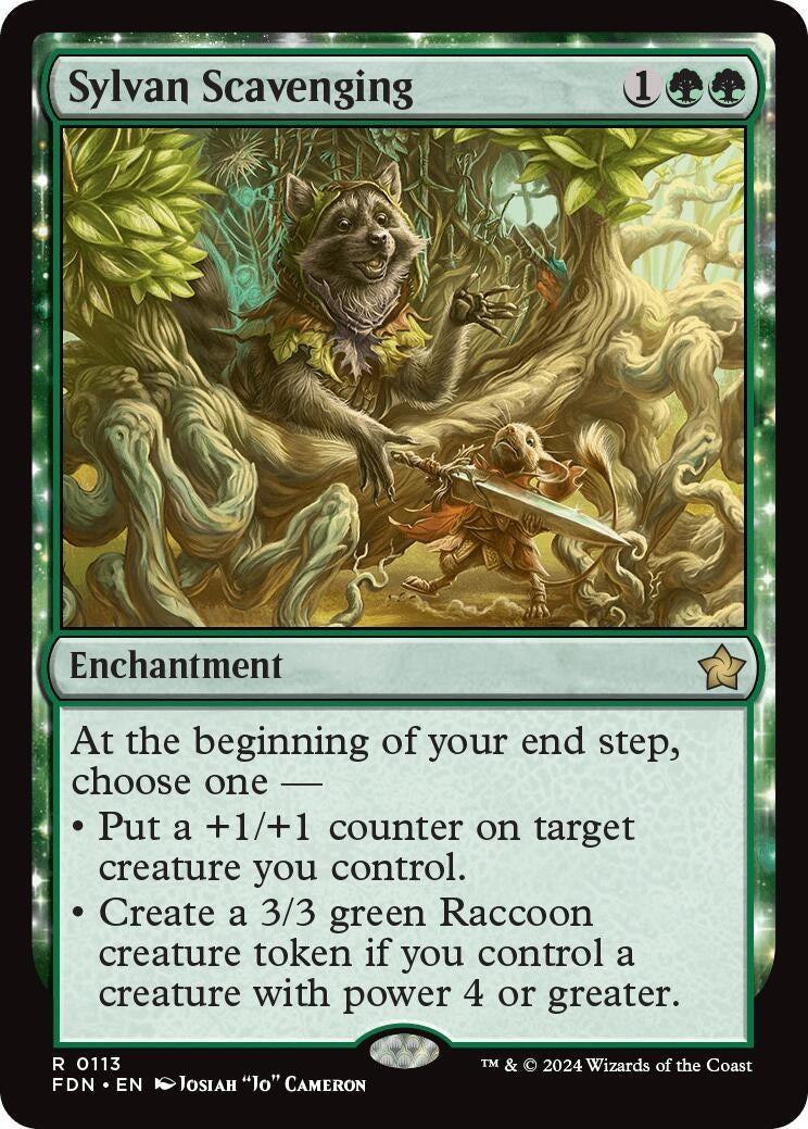 Sylvan Scavenging (113) (FDN)