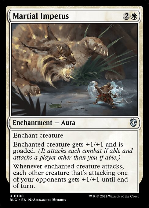 Martial Impetus — BLC #108 (Non-foil)