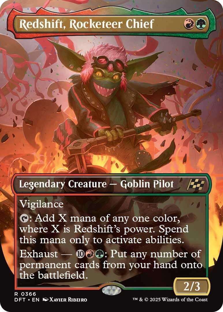 Redshift, Rocketeer Chief (Borderless) (366) (DFT)