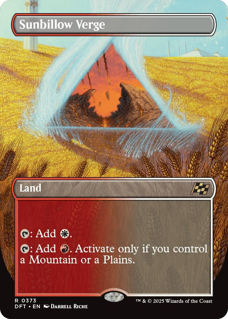 Sunbillow Verge (Borderless) (373) (DFT)