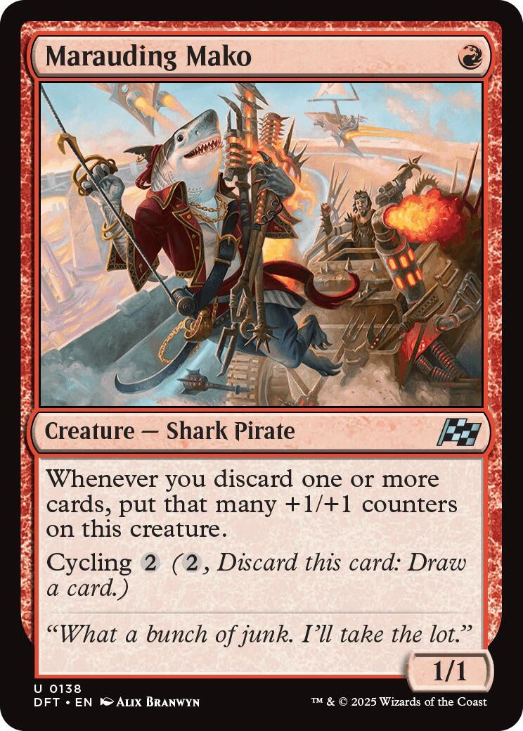 Marauding Mako (138) (DFT)