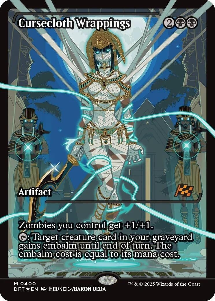 Cursecloth Wrappings (Showcase) (400) (DFT)