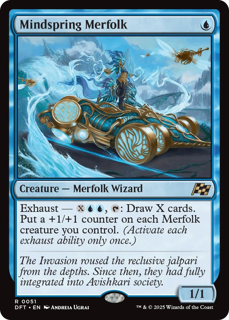 Mindspring Merfolk (51) (DFT)