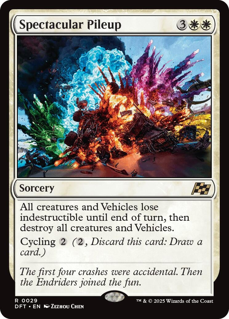 Spectacular Pileup (29) (DFT)