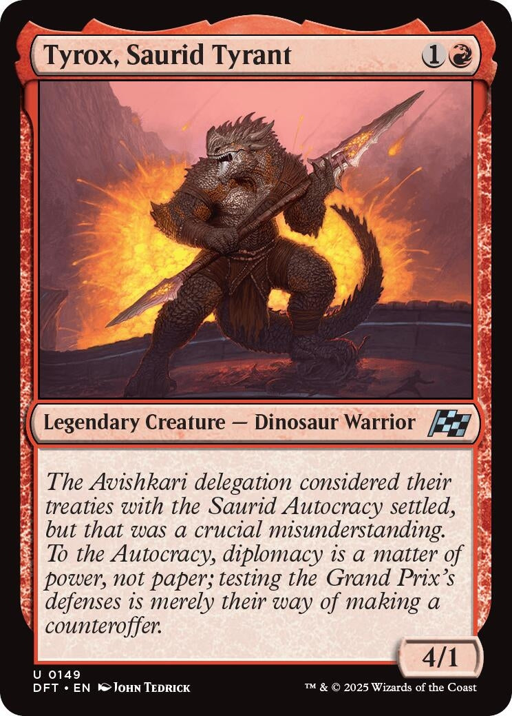 Tyrox, Saurid Tyrant (149) (DFT)