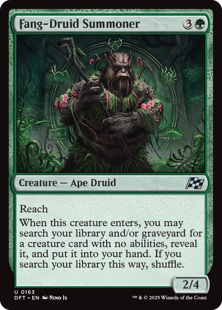 Fang-Druid Summoner (163) (DFT)