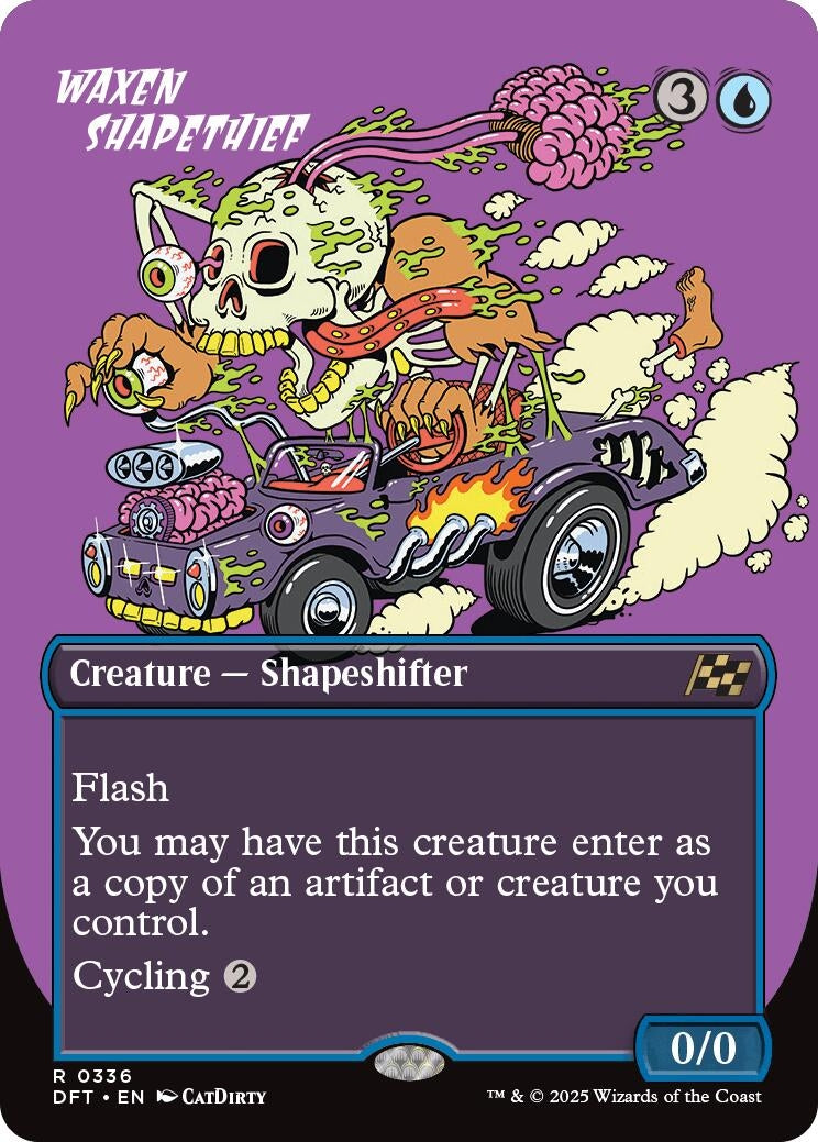 Waxen Shapethief (Borderless) (336) (DFT)