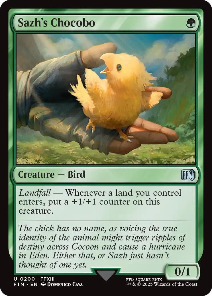 Sazh's Chocobo (200) (FIN)