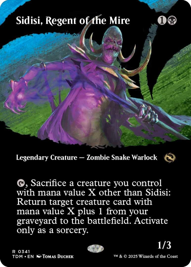 Sidisi, Regent of the Mire (Borderless) (341) (TDM)