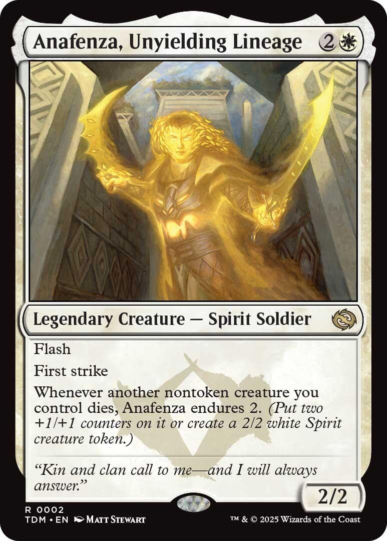 Anafenza, Unyielding Lineage (2) (TDM)