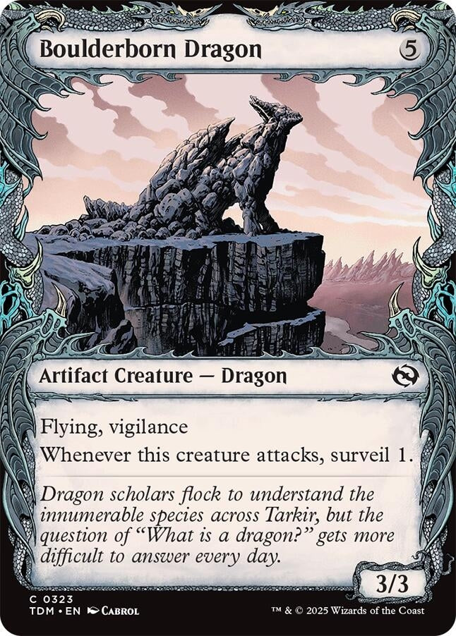 Boulderborn Dragon (Showcase) (323) (TDM)
