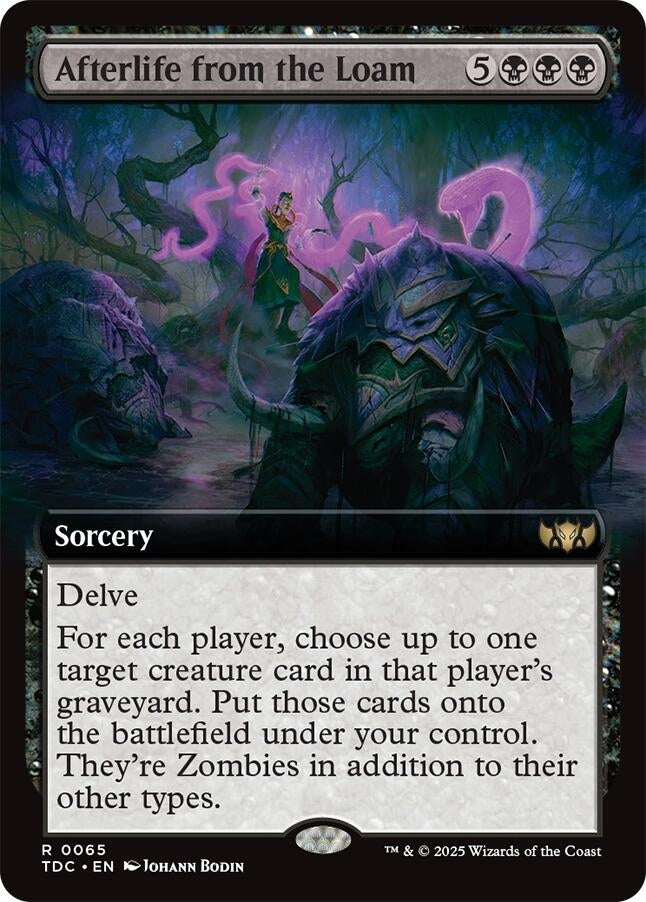Afterlife from the Loam (Extended Art) (65) (TDC)