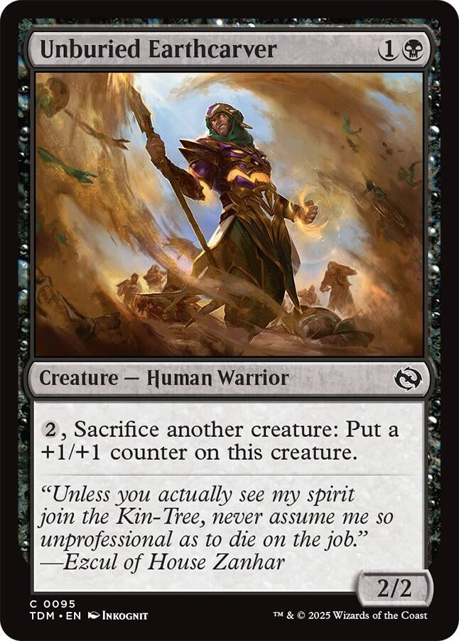 Unburied Earthcarver (95) (TDM)