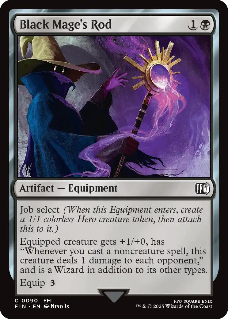 Black Mage's Rod (90) (FIN)