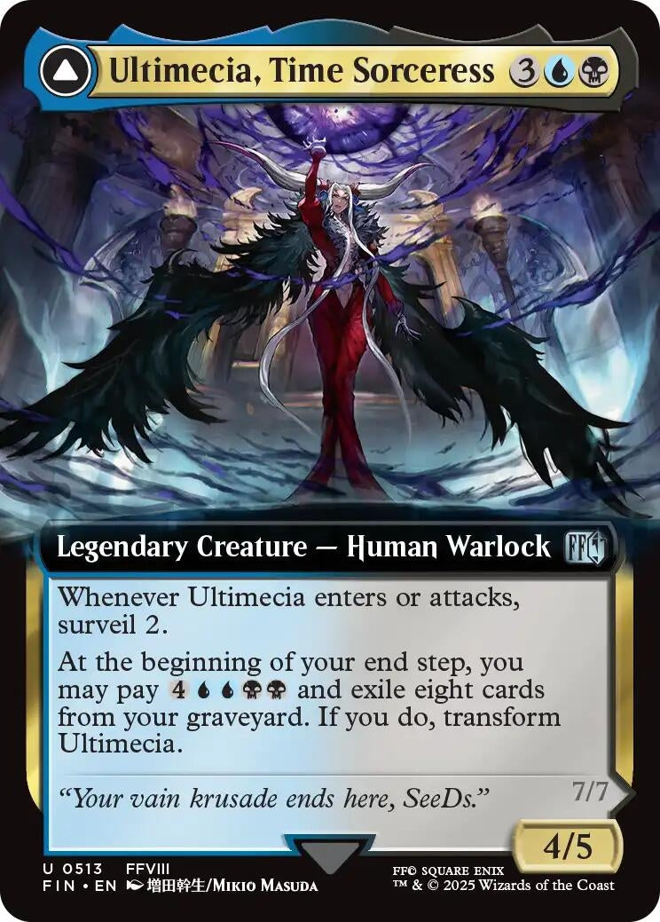 Ultimecia, Time Sorceress (Extended Art) (513) (FIN)