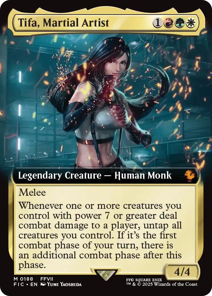 Tifa, Martial Artist (Extended Art) (188) (FIC)