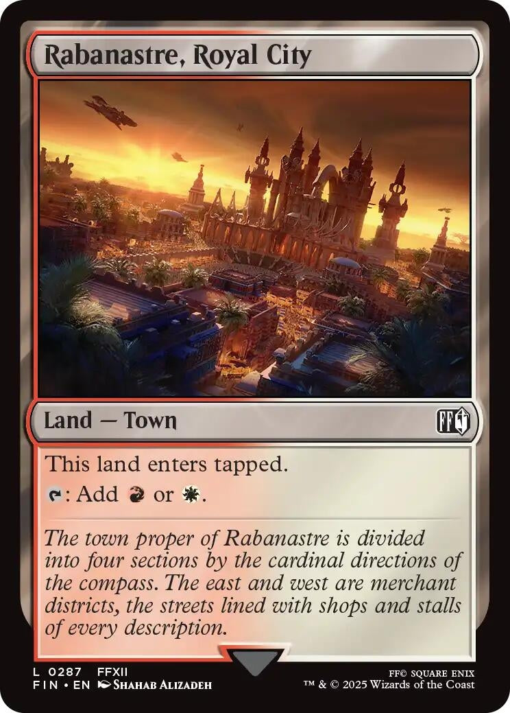 Rabanastre, Royal City (287) (FIN)