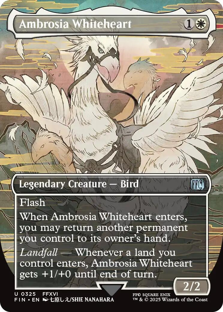 Ambrosia Whiteheart (Borderless) (325) (FIN)