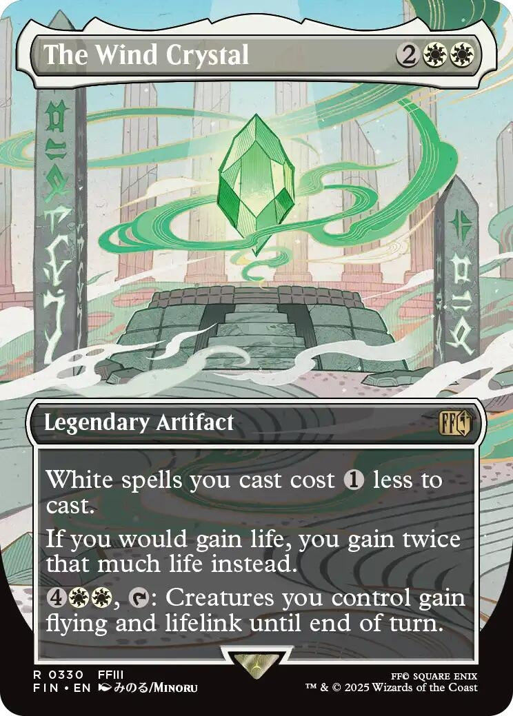 The Wind Crystal (Borderless) (330) (FIN)
