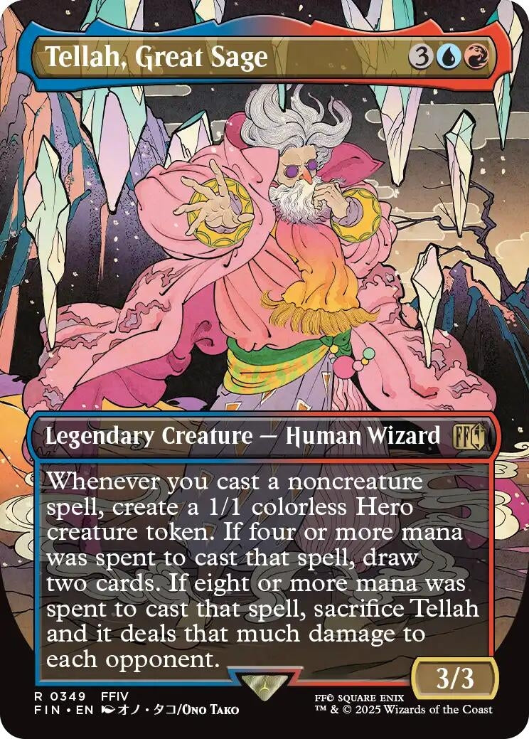 Tellah, Great Sage (Borderless) (349) (FIN)