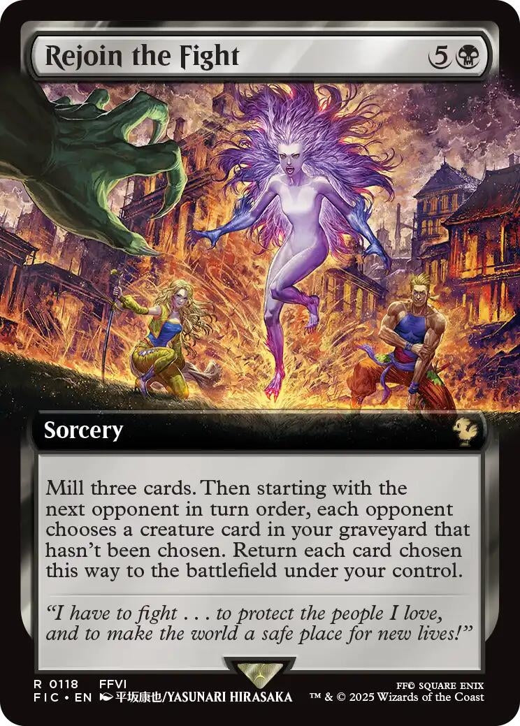 Rejoin the Fight (Extended Art) (118) (FIC)