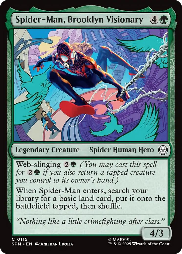 Spider-Man, Brooklyn Visionary (115) (SPM)
