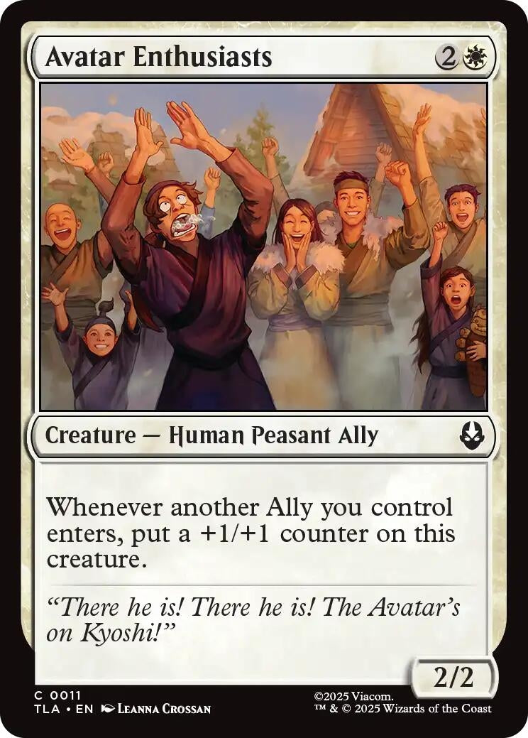 Avatar Enthusiasts (11) (TLA)