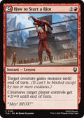 How to Start a Riot (140) (TLA)