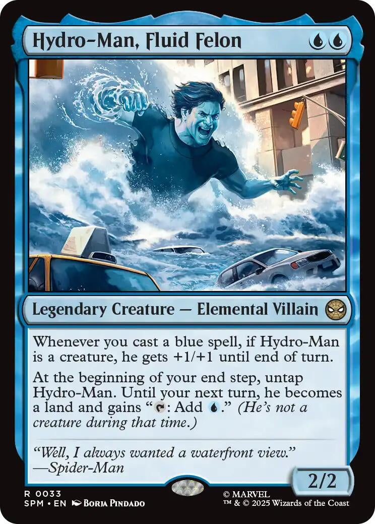 Hydro-Man, Fluid Felon (33) (SPM)