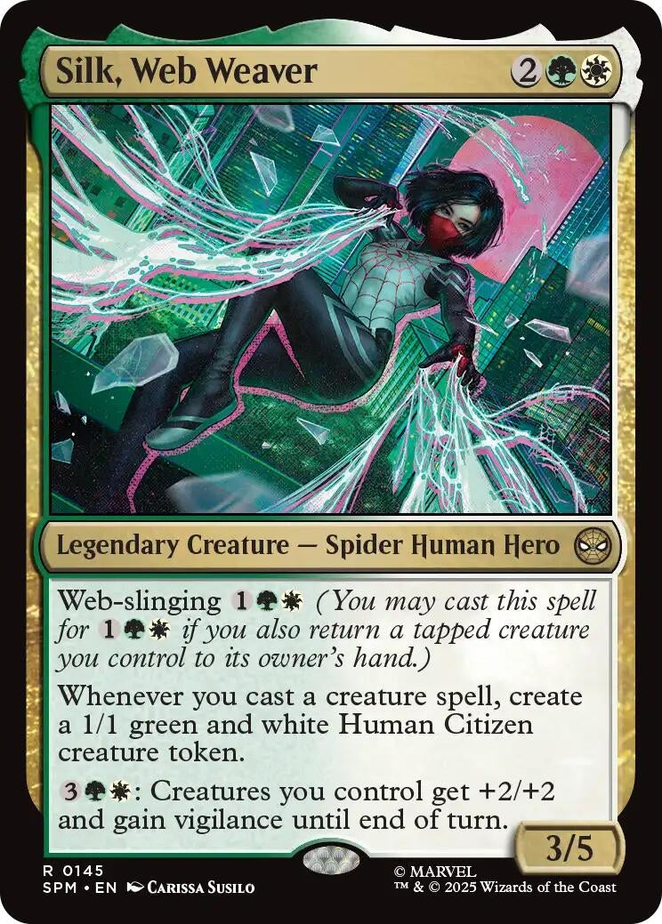 Silk, Web Weaver (145) (SPM)