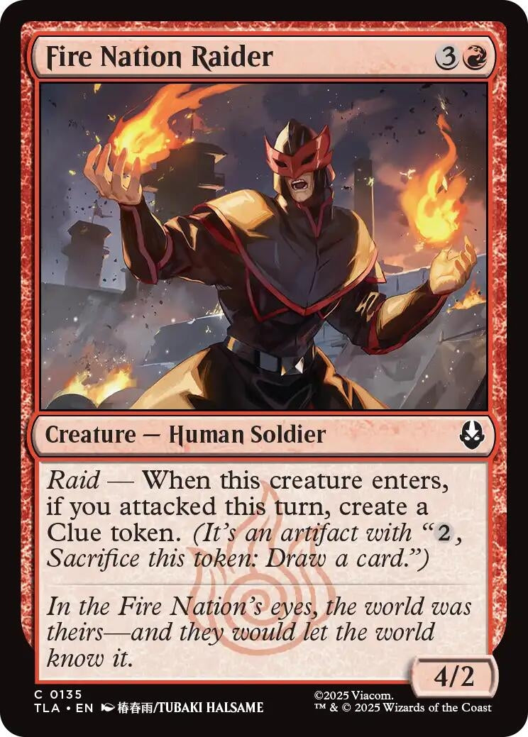 Fire Nation Raider (135) (TLA)