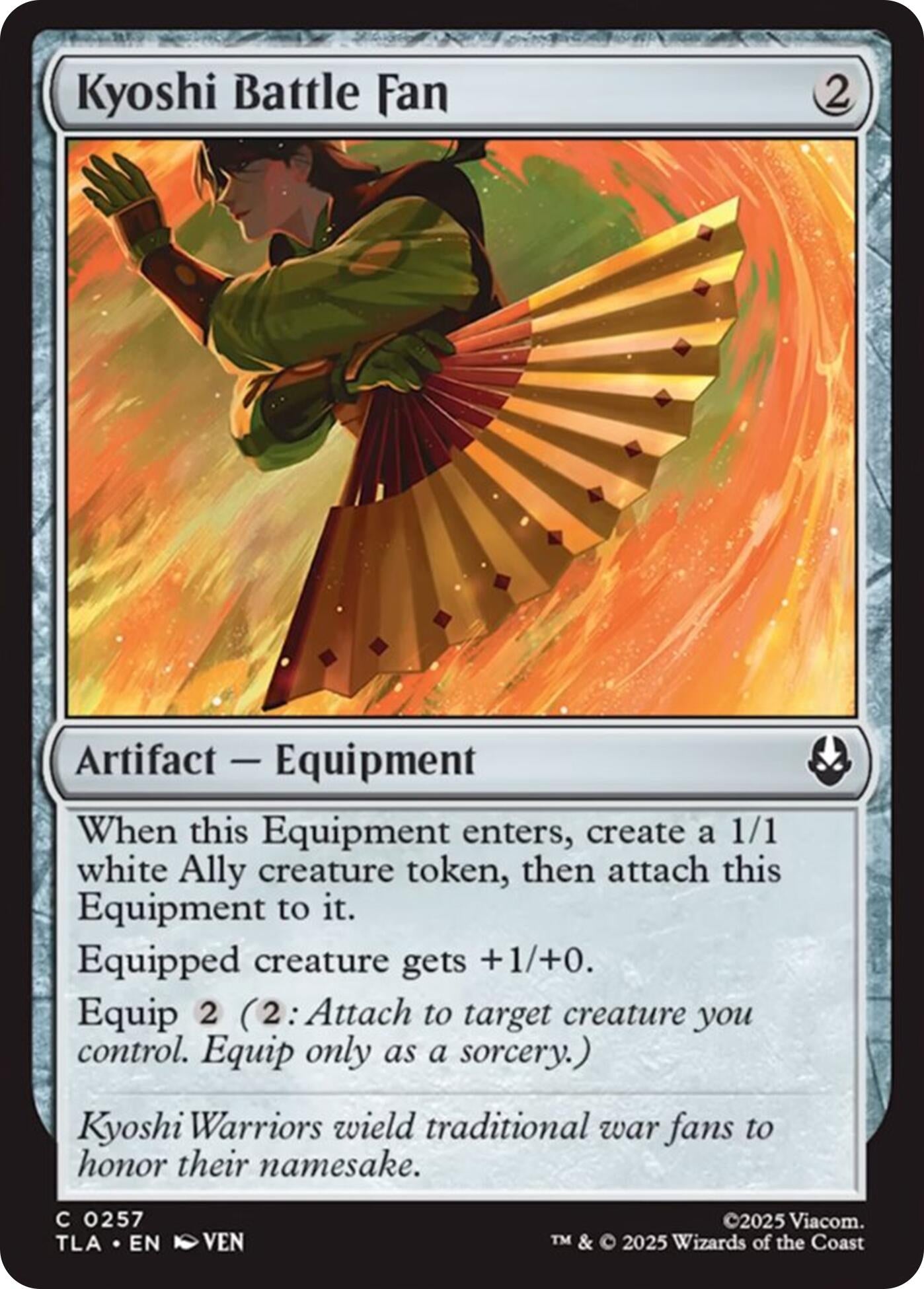 Kyoshi Battle Fan (257) (TLA)