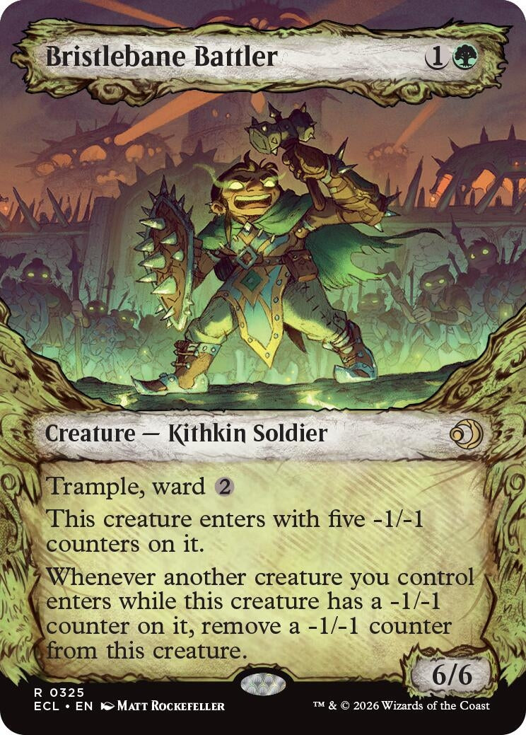 Bristlebane Battler (Showcase) (325) (ECL)
