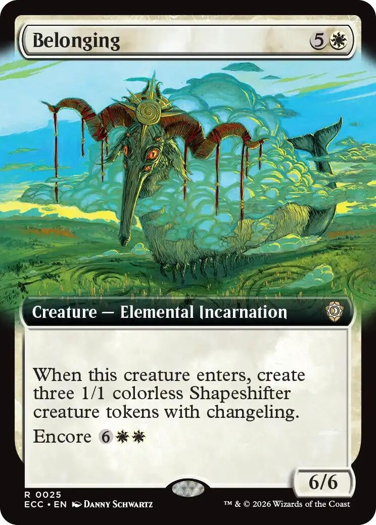 Belonging (Extended Art) (25) (ECC)