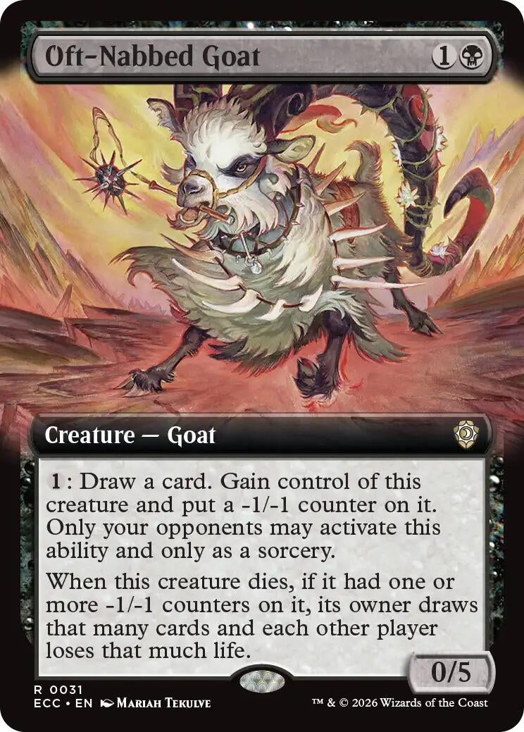 Oft-Nabbed Goat (Extended Art) (31) (ECC)