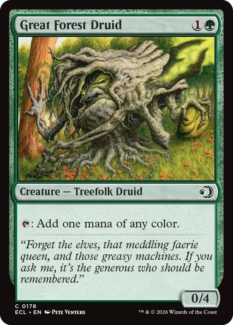 Great Forest Druid (178) (ECL)