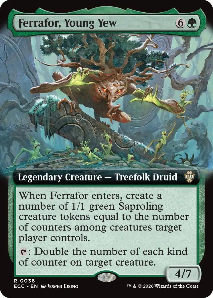Ferrafor, Young Yew (Extended Art) (36) (ECC)