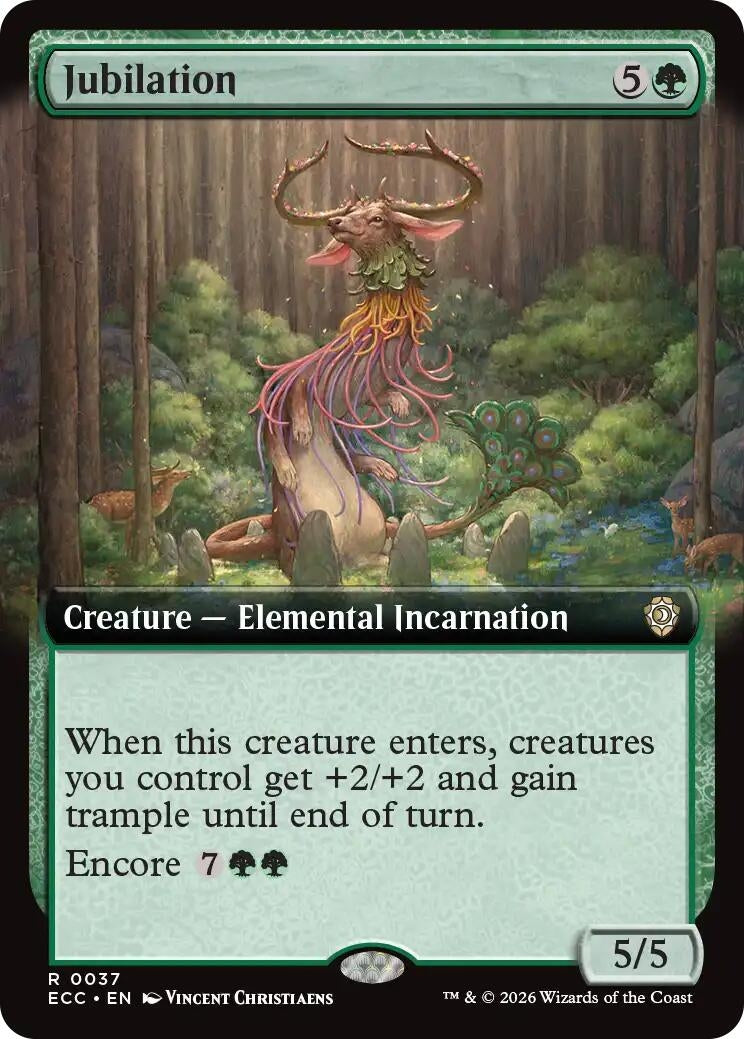 Jubilation (Extended Art) (37) (ECC)
