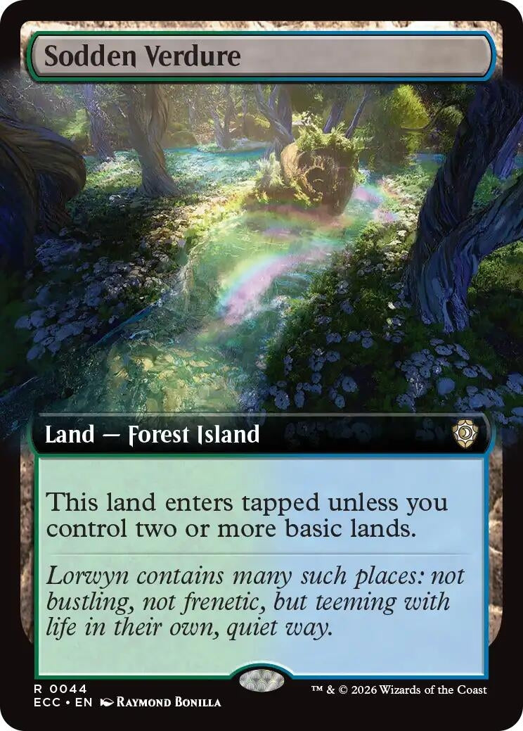 Sodden Verdure (Extended Art) (44) (ECC)