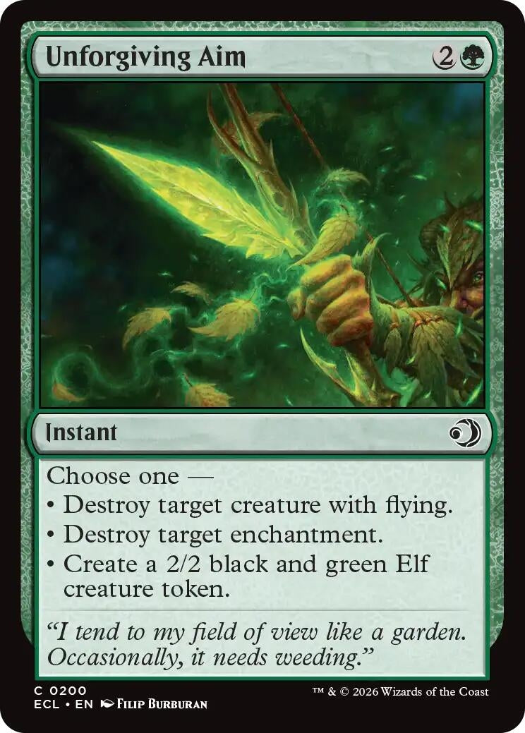 Unforgiving Aim (200) (ECL)