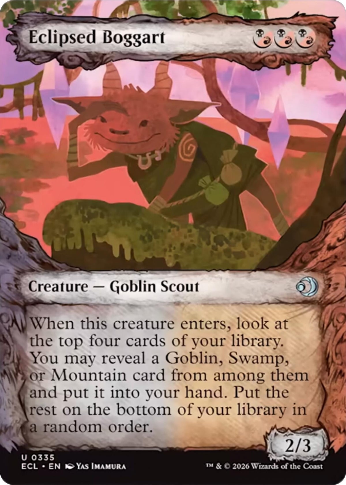 Eclipsed Boggart (Showcase) (335) (ECL)