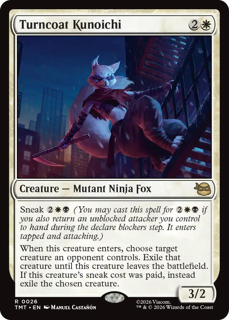 Turncoat Kunoichi (26) (TMT)