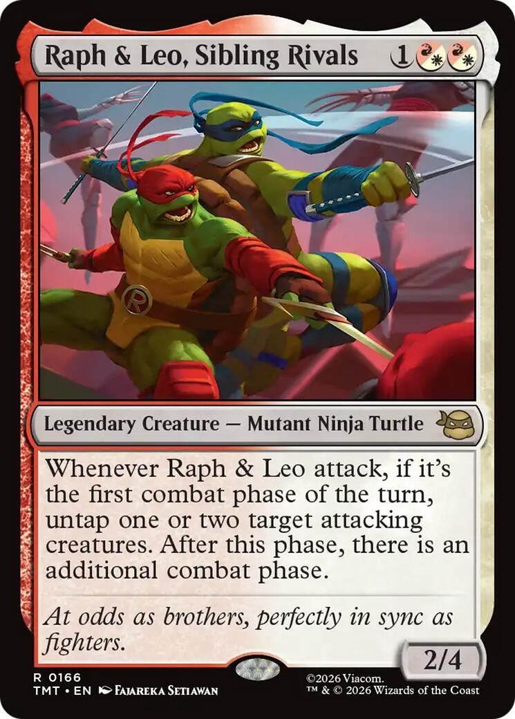 Raph & Leo, Sibling Rivals (166) (TMT)
