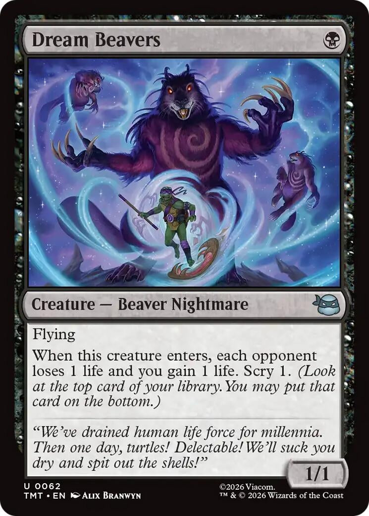 Dream Beavers (62) (TMT)