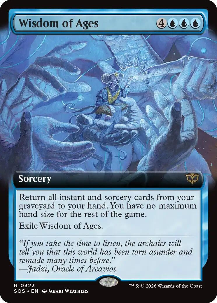 Wisdom of Ages (Extended Art) (323) (SOS)