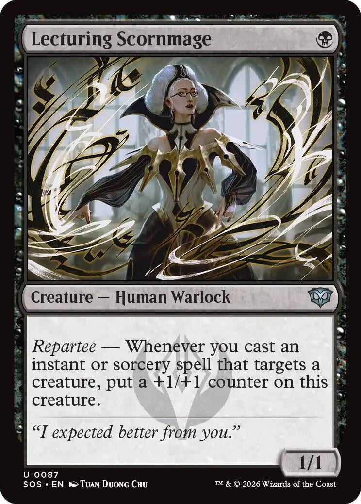 Lecturing Scornmage (87) (SOS)